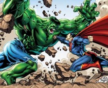 SuperMan vs Hulk Fan Created video