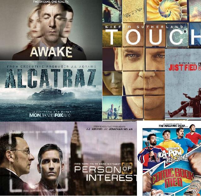 TV Special Awake, Alcatraz, Touch, Person Of Interest